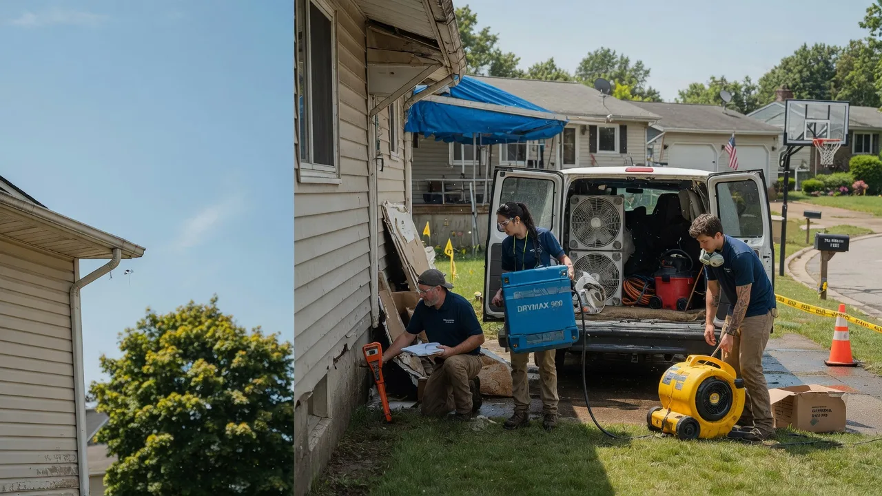 Ceiling Leak Cleanup in Slemp, KY near me